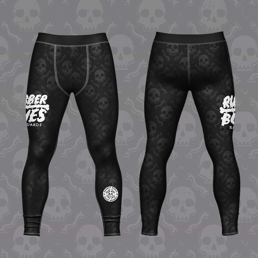 Mens BJJ Spats Rubber Bones Rubber Bones Rash Guards