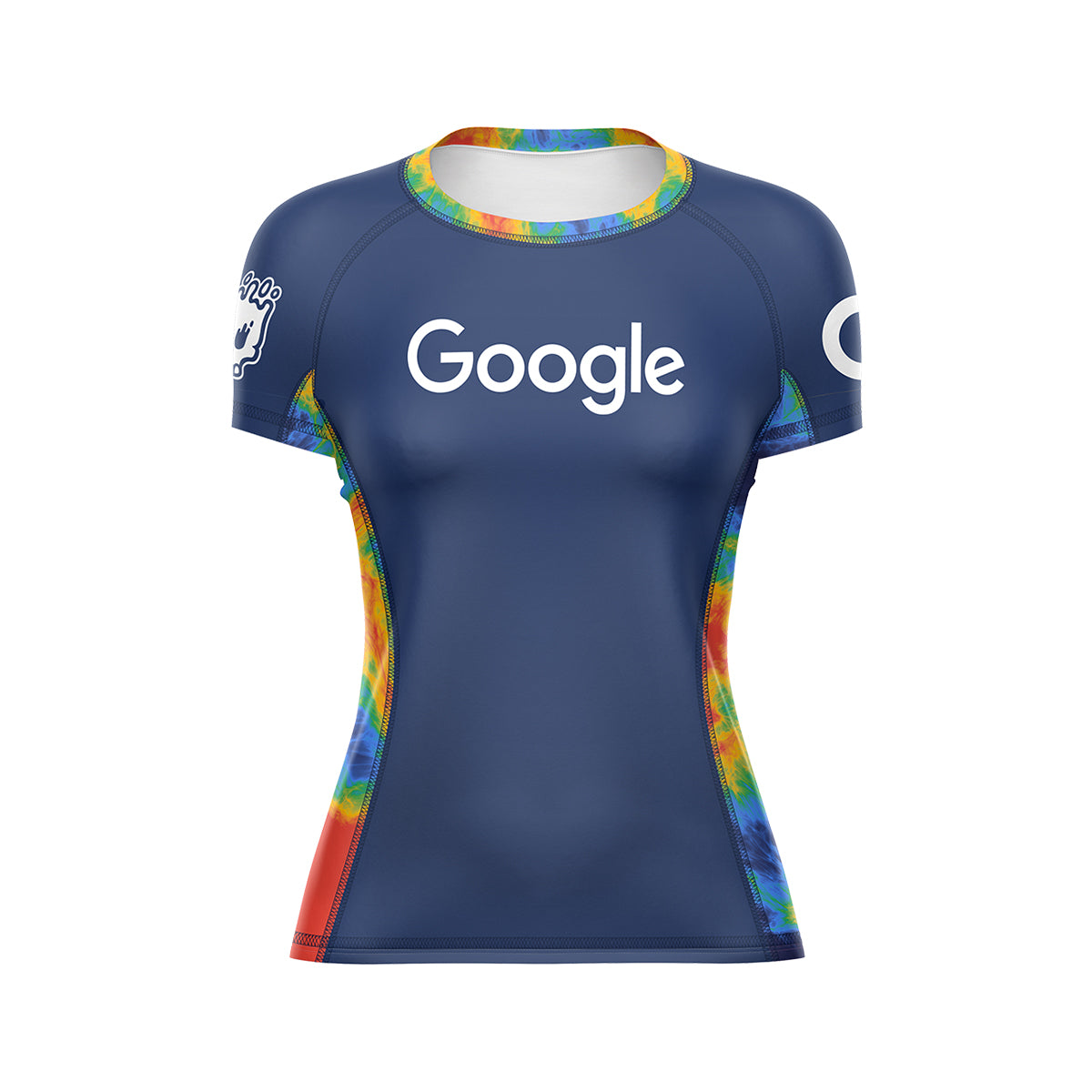'25 Google X Rubber Bones Women’s BJJ Rash Guard – Rubber Bones Rash Guards