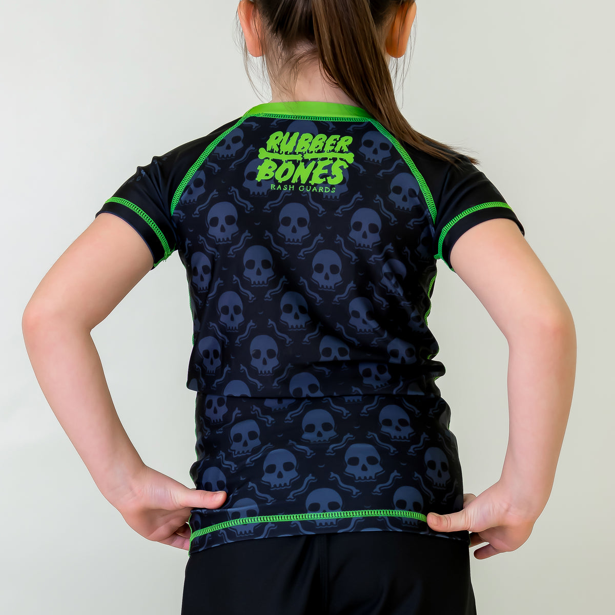 Rubber Rash Guard Kids BJJ Rash Guards | No Gi Training Gear – Rubber Bones Rash Guards