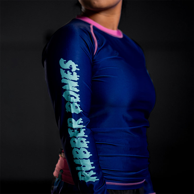 Invasion Long Sleeve Rash Guard Rubber Bones Rash Guards