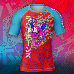 Youth Hannya Drip Rash Guard